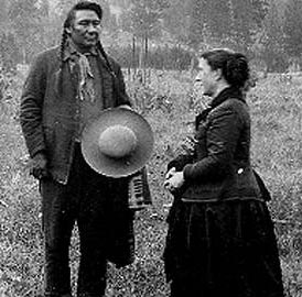 Alice Fletcher and Chief Joseph
