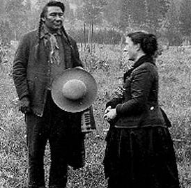 Alice Fletcher and Chief Joseph