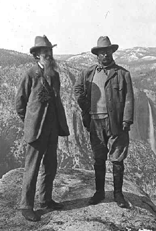 Theodore Roosevelt and John Muir