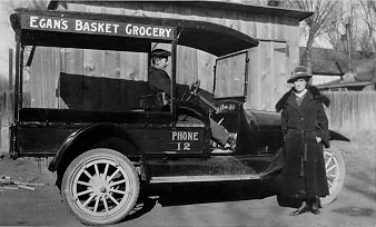 Egan's Basket Grocery Delivery Truck