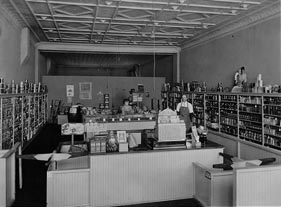 Egan's Basket Grocery Interior